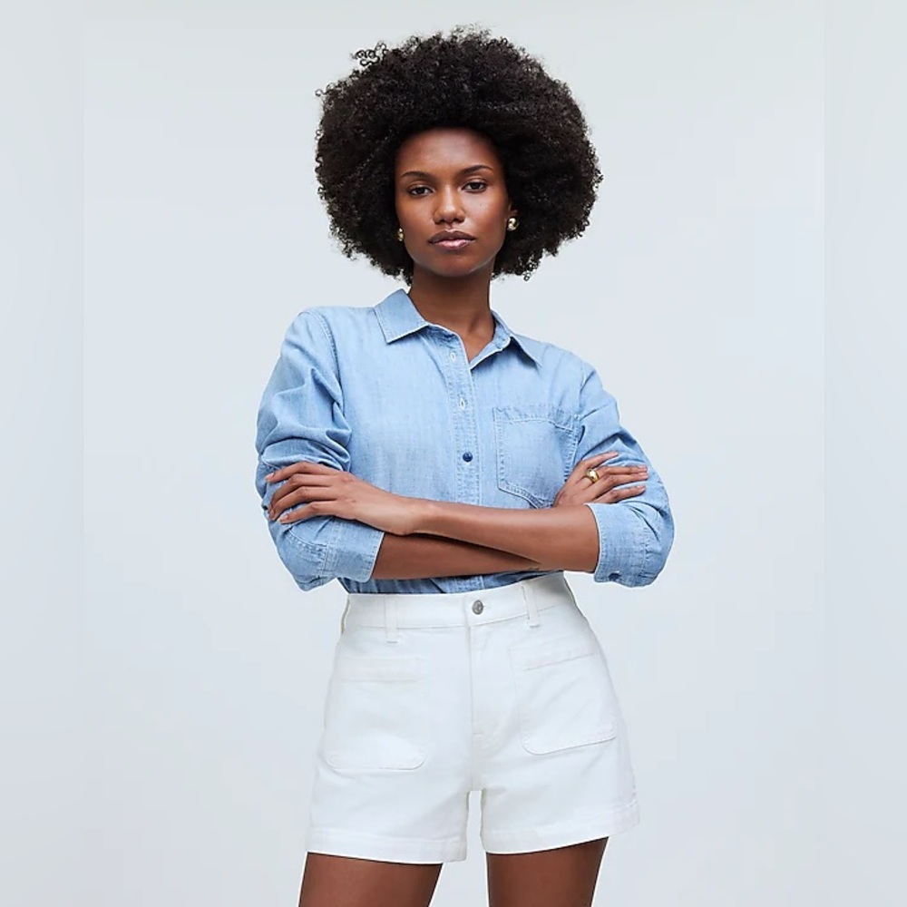 The Denim Emmett Short: Patch Pocket Edition